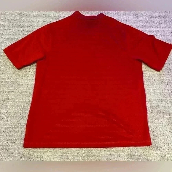 UNLV Adidas Red Performance golf Polo w/Logo Short Sleeve NCAA- Medium color Red - Picture 5 of 5